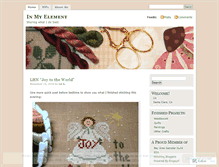 Tablet Screenshot of needleworker.wordpress.com