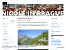 Tablet Screenshot of nicoleerkis.wordpress.com