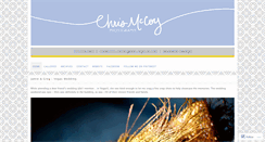 Desktop Screenshot of chrismccoyphotography.wordpress.com