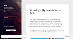 Desktop Screenshot of ktranatx.wordpress.com