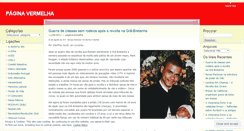 Desktop Screenshot of paginavermelha.wordpress.com