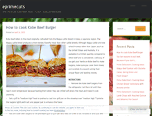 Tablet Screenshot of eprimecuts.wordpress.com