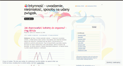 Desktop Screenshot of intymnosc.wordpress.com