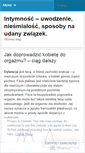 Mobile Screenshot of intymnosc.wordpress.com
