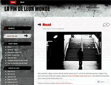 Tablet Screenshot of lefindeleurmonde.wordpress.com