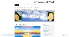 Desktop Screenshot of myangelsatwork.wordpress.com