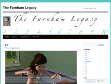 Tablet Screenshot of farnhamlegacy.wordpress.com