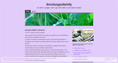 Desktop Screenshot of ilnonluogodiemily.wordpress.com