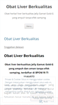 Mobile Screenshot of obatliverberkualitas.wordpress.com