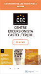 Mobile Screenshot of cecastell.wordpress.com
