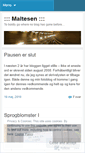 Mobile Screenshot of maltesen.wordpress.com
