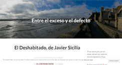 Desktop Screenshot of eljustomedio.wordpress.com