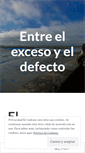 Mobile Screenshot of eljustomedio.wordpress.com