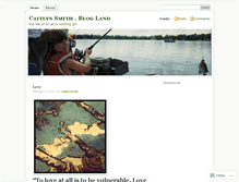 Tablet Screenshot of caitlynsmith.wordpress.com