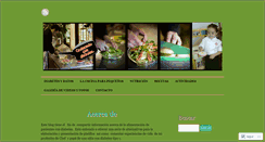 Desktop Screenshot of cocinandocondiabetes.wordpress.com