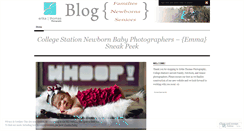 Desktop Screenshot of erikathomasphotography.wordpress.com