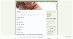 Desktop Screenshot of organicmommy.wordpress.com