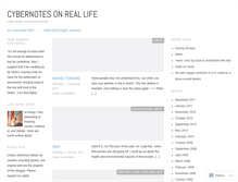 Tablet Screenshot of cybernotebook.wordpress.com