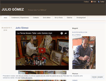 Tablet Screenshot of juliogomezpintura.wordpress.com