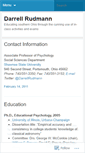 Mobile Screenshot of dsrudmann.wordpress.com