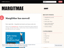 Tablet Screenshot of margitmae.wordpress.com