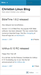 Mobile Screenshot of christianlinux.wordpress.com