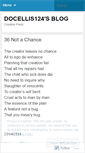 Mobile Screenshot of docellis124.wordpress.com