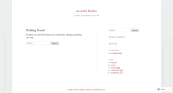 Desktop Screenshot of anawfulruckus.wordpress.com
