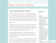 Tablet Screenshot of menfitness.wordpress.com