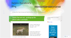 Desktop Screenshot of debbiedavidson09.wordpress.com