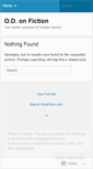 Mobile Screenshot of odonfiction.wordpress.com