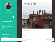 Tablet Screenshot of ohaiivietnam.wordpress.com