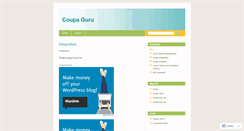 Desktop Screenshot of coupaguru.wordpress.com
