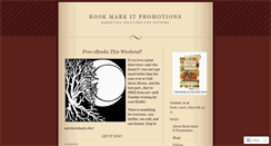 Desktop Screenshot of bookmarkit09.wordpress.com