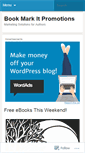 Mobile Screenshot of bookmarkit09.wordpress.com