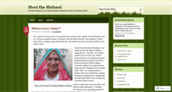 Desktop Screenshot of bishnois.wordpress.com