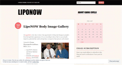 Desktop Screenshot of liponow.wordpress.com