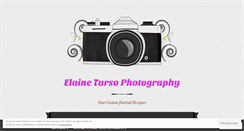 Desktop Screenshot of elainetursophotography.wordpress.com