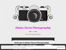 Tablet Screenshot of elainetursophotography.wordpress.com