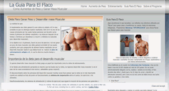 Desktop Screenshot of guiaparaelflaco.wordpress.com