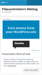 Mobile Screenshot of filipuschristian.wordpress.com