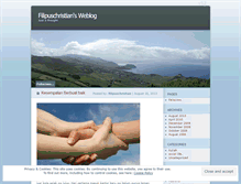 Tablet Screenshot of filipuschristian.wordpress.com