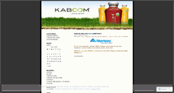 Desktop Screenshot of kaboominfinite.wordpress.com