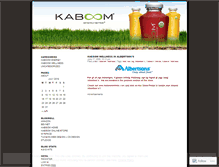 Tablet Screenshot of kaboominfinite.wordpress.com