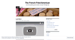 Desktop Screenshot of frenchfriedamerican.wordpress.com