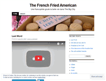 Tablet Screenshot of frenchfriedamerican.wordpress.com