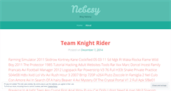 Desktop Screenshot of nebesy.wordpress.com