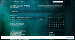 Desktop Screenshot of melasalam.wordpress.com