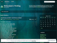 Tablet Screenshot of melasalam.wordpress.com