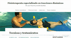 Desktop Screenshot of madridfisioterapia.wordpress.com